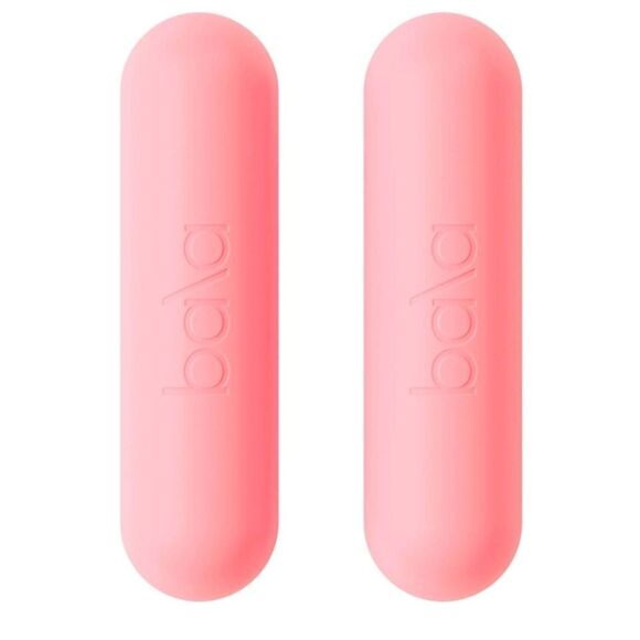 Bala Bars 2-PC Hand Weight Set- Blush 3lbs - Picture 2 of 7